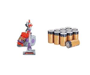 Partner Jouet - A1102326 - Jeu d'Imitation - Mini Aspirateur Dyson - DC22 avec piles Amazon Basics