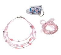 Partner Jouet - RAN833592 - Déguisement et Imitation - Maquillage - Parure Bijoux - Rose