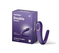 Satisfyer Double Classic Vibrateur de couple Ambidextre