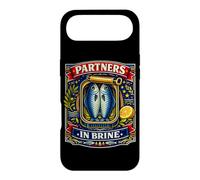 Partners in Brine Sardines en Conserve Dad Joke Retro Sardine Pun Coque pour iPhone Air