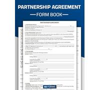 Partnership Agreement Form Book: Business Partnership Contract | 50 Forms