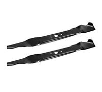 Parts Camp Lot de 2 lames de tondeuse à gazon mulching 942-0741a 53,3 cm pour MTD/Cub Cadet/Troy-Bilt 742-04100, 742-0741, 742-0741A, 942-0741, 942-0741A 53,3 cm