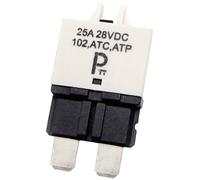 PARTS PTT Circuit Breaker Standard, type 3, Manual Reset, 25A C001-102-0096 Disjoncteur 25 A blanc 1 pc(s)