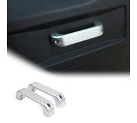 parts2010 Lot de 2 poignées de porte intérieure en alliage argenté pour Defender 1983-1996 1997 1998 1999 2000 2001 2002 2003 2004 2005 2006 2007 2008 2009 10 20 11 2012 2013 2014 2015 2016 2017 2018.