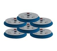 PARTS4CARE - RUPES D-A Coarse - Lot de 6 tampons de polissage - Bleu - 150 à 180 mm