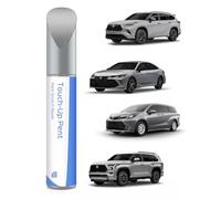 PARTS4EV 1J9 Argent Céleste Métallisé Stylo de retouche pour Toyota - Correspondance exacte des éclats et des rayures