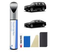 PARTS4EV 717 Onyx Black Metallic Peinture de retouche compatible avec Volvo Correspondance exacte des éclats et des rayures