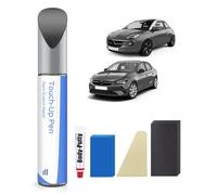 PARTS4EV GF6 / 10B/ 90T Satin Steel Grey Metallic/Gris clair métallisé Kit de peinture de retouche pour Opel Correspondance exacte - Réparation des rayures et des éclats