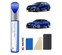 PARTS4EV LX5R/W1 - Kit de retouche de couleur bleu avec perles de lune, correspondance exacte pour Audi - réparation de rayures et éclats