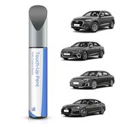 PARTS4EV LX7R/0C Monsun Gris métallisé Peinture de retouche - Correspondance exacte pour Audi Q5/A4/A8/A5/S8/S5/A3 - Réparation des rayures et des éclats