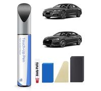 PARTS4EV LZ7S/6Y Daytona Gris Perle Kit de retouches- Conformité exacte pour Audi - Réparation des rayures et écaillages