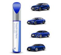 PARTS4EV Peinture de retouche LX5R/W1 bleu clair de lune - Correspondance exacte pour Audi A3/A4/A5/A6/A7/A8/Q5/Q7/S4/S5/S6/S7/S8 - Réparation des rayures et des éclats