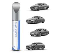 PARTS4EV Peinture de retouche LZ7G/L5 Florett Argent métallisé - Correspondance exacte pour Audi A4/A7/A8/Q3/Q5/SQ5/A6 - Réparation des rayures et des éclats