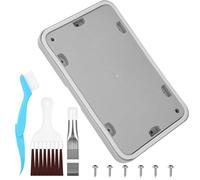 PARTSEE Clapet d'entretien avec peigne à condensateur pour sèche-linge Bosch série 6 / série 8 / MAXX7 pour Siemens IQ300 / IQ500 / IQ700 / IQ800, kit de réparation comme 646776 00646776 00646776