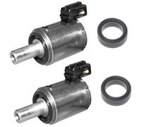 Partsline 2 Électrovannes de Boite de Vitesse Automatique (AL4, AT8) avec 2 Joints compatible avec C3, C4, C5, Xsara, 206, 207, 208, 306, 307, 308, 406, 407, 807, Clio, Kangoo, Mégane - 1607991280