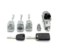 Partsline Antivol de Direction + Barillets compatible avec Berlingo Partner | Avec 2 clés. Réf. équivalentes : 1623792180, 1623792380