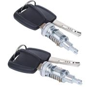 Partsline Barillet de serrure de porte avec 2 clés compatible avec Jumper, Boxer, Ducato (2006-) équivalent à 1611702180, 1612798980