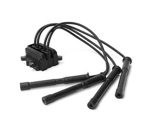 Partsline Bobine d'Allumage compatible avec Logan MCV II, Kubistar, Clio II/III/IV, Kangoo, Modus, Thalia I/II, Twingo II, Wind 1.2 16V - 8200025256 2244800QAD