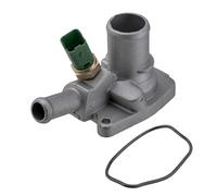 Partsline Boîtier de Thermostat compatible avec 500 Panda Ypsilon 1.2 69 cv | Réf. équivalentes : 55202371, 1535448, 9S518575AA