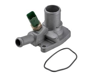 Partsline Boîtier de Thermostat compatible avec 500 Panda Ypsilon 1.2 69 cv | Réf. équivalentes : 55202371, 1535448, 9S518575AA