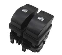 Partsline Bouton de Lève Vitre Avant Gauche (côté conducteur) Cosse Noire compatible avec Primastar Vivaro A Clio II Espace IV Laguna II Scenic II Trafic II - Réf 8200549867 8200315034