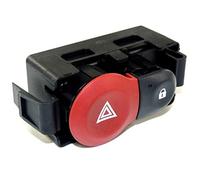 Partsline Bouton de Warning Feux de Détresse compatible avec Clio III