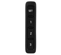 Partsline Bouton Mémorisation de Position Siège compatible avec Passat B6 | Aussi compatible avec Octavia II, Superb II, Passat B7, Tiguan. Réf. équivalentes : 1Z0959769, 1Z0959769A47H