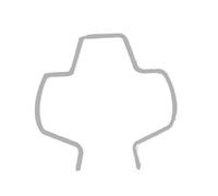 Partsline Clip, Agrafe de durite de turbo compatible avec Renault Master III (2010-) - Opel Movano (2010-) - Nissan NV400 (2014-) équivalent à 144602717R, 144603730R