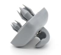 Partsline Clip de Pare-soleil Gris Avant Gauche ou Droit compatible avec A1, A3, A4, A5, Q3, Q5, TT - 8E0857562 8U0857562