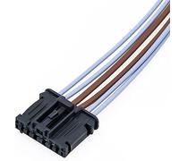 Partsline Connectique de Platine Feu Arrière compatible avec Berlingo C3 C4 | Gauche ou droite. Aussi compatible avec C5, DS4, 2008, 206, 207, 208, 307, 308, 508, Partner. Réf. équivalente : 1606248780