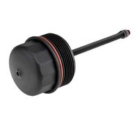 Partsline Couvercle de filtre à huile compatible avec A3, A4, A6, Alhambra, Bora, Caddy, Cordoba, Crafter, Golf IV, Ibiza, Leon, Passat, Polo, Toledo équivalent à 038115433, 038115433