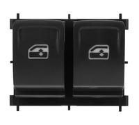 Partsline Double Bouton de Lève Vitre Avant Gauche Côté Conducteur compatible avec ARONA IBIZA V LEON SCALA GOLF VII POLO VI - 5G0959858B 5G0959858F 5G0959858D
