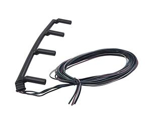 Partsline Faisceau Rampe de Bougie de Préchauffage compatible avec A3 Altea Ibiza III IV Leon Toledo III Fabia Superb II Golf V Polo Transporter T5 1.9 2.0 TDI - Réf 038971782C