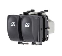 Partsline Interrupteur Bouton de Lève Vitre Électrique Avant Gauche pour CLIO III MODUS TWINGO II - 8200214939