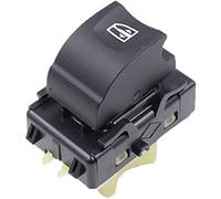Partsline Interrupteur lève-vitre électrique simple clic compatible avec Duster, Kangoo II, Dokker, Sandero II - équivalent à 254210001R, 809602454R