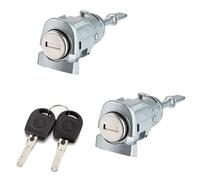 Partsline Kit 2 Barillets de Portes Avant compatible avec A6 C5 Arosa | Avant gauche et droit, avec 2 clés. Aussi compatible avec Superb I et Lupo I. Réf. équivalentes : 3B0837167, 3B0837168