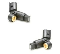 Partsline Kit 2 Capteurs de Vitesse de Roue (ABS) Avant (Gauche + Droit) compatible avec A3, TT, Arosa, Cordoba, Ibiza II, Octavia I, Golf III/IV, Passat B3/B4, Polo III - Réf 1J0927803 1J0927804