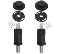 Partsline Kit 2 Silentblocs Cache Moteur compatible avec 206 Berlingo | Aussi compatible avec 406, 607, Expert, Partner, Xsara Picasso. Réf. équivalentes : 013711, 0137F6