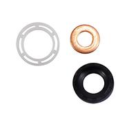 Partsline Kit 3 Joints Injecteurs pour Montage Bosch compatible avec Berlingo, C3, C4, C5, C-Max, Fiesta, Focus, Mondeo, 206, 207, 307, 308, Partner 1.6 HDI TDCI - Réf 1982A0 1609848080