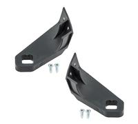 Partsline Kit de réparation patte de fixation de phare avant gauche + avant droit compatible avec A3 (8P1), A3 Décapotable (8P7), A3 Sportback (8PA) 8P0998121A 8P0998122A