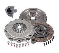 Partsline Kit d'Embrayage (4 pièces) avec Guide Butée compatible avec Peugeot 307 2.0 HDi 110 cv (2000-2009) - Réf 2052N5