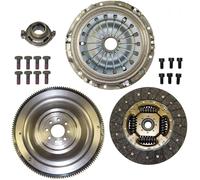 Partsline Kit d'Embrayage Rigide compatible avec C5 C8 2.2 HDi JTD | 4 pièces, avec butée et volant moteur fixe. Aussi compatible avec Ulysse, Phedra. Réf. : 0532.L5, 0532.J5, 9644814280