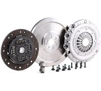 Partsline Kit Embrayage 4 Pièces compatible avec Golf V Passat B6 Touran | Avec Volant Moteur et Butée. Réf. équivalentes : QKT5140AF, 600001600, 2294000576, 2290601004, 835035, 415025010, 836019