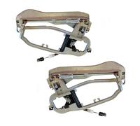 Partsline Kit Mécanismes de Poignée de Porte Extérieure Avant (Gauche + Droite) compatible avec X5 (E53) - Réf 51218243615 51218243616 8243615 8243616