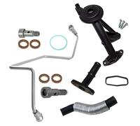 Partsline Kit montage turbo compatible avec moteur 1.6 HDi 110 DV6 - crépine huile tuyau graissage vis banjo