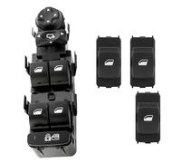 Partsline Kit Platine Avant Gauche avec 3 Boutons Avant Droit et Arrière de Lève-Vitre Électrique compatible avec 3008 et 308 - Réf 9654860780 96573850XT