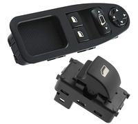 Partsline Kit Platine avec Bouton de Lève-Vitre Électrique Avant compatible avec Jumpy, Scudo, Expert (2007-2016) - Réf 6554ZH 9654860780