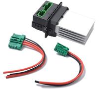 Partsline Kit résistance + connectique de module de ventilation climatisation compatible avec C2, C3, C5, Micra 3, Note, 1007, 207, 406, 607, Clio 3, Modus, Scénic, Twingo 2 6441L2 6441P3 7701048390