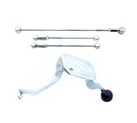 Partsline Kit Tringlerie Boîte de Vitesse compatible avec AX, SAXO, 106 I (1.0, 1.1, 1.4, 1.5 D, 1.6) équivalent à 2452E1, 244965