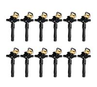 Partsline (Lot de 12) Bobine d'Allumage Moteur compatible avec Série 3 E46, Série 5 E39 et Z3 E36 12131404309 12131703227